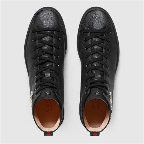 gucci leather high top with tiger review|gucci tiger accessories.